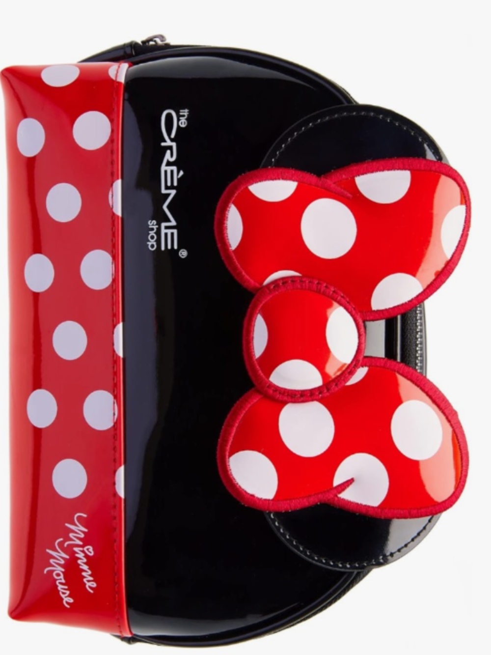 5 PACK Minnie Mouse Cosmetic Bag The Creme Shop Makeup Travel Pouch